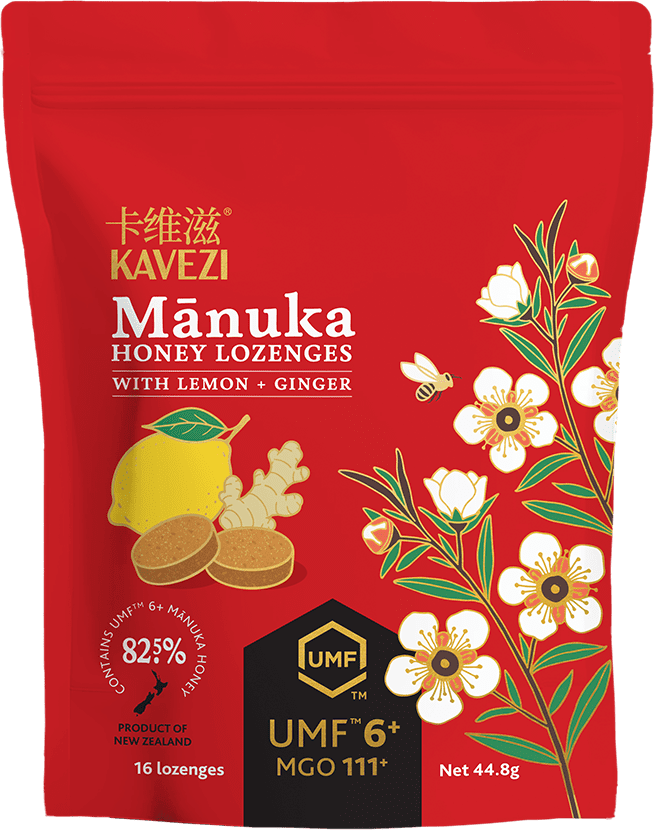 柠檬姜润喉糖 16片装